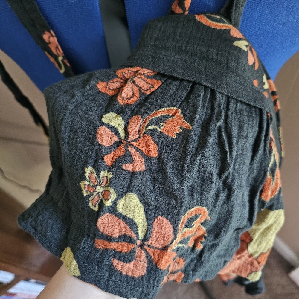 Free People Medium Fleur Printed Tunic in Twilight Combo - Picture 9 of 12